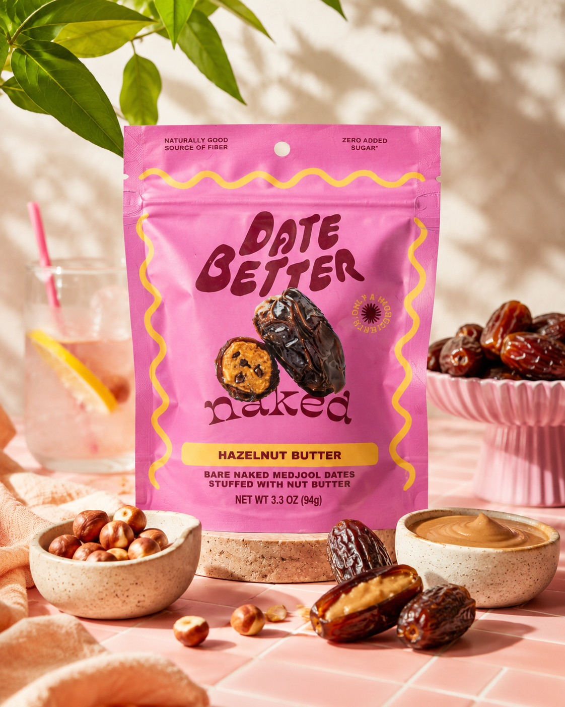 Naked Dates- Hazelnut Butter