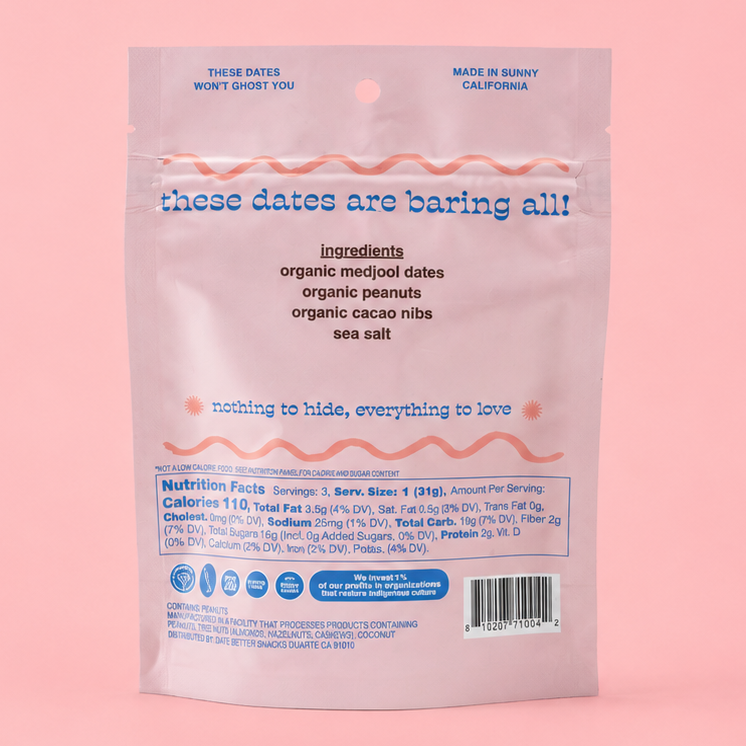 Naked Dates- Peanut Butter Crunch
