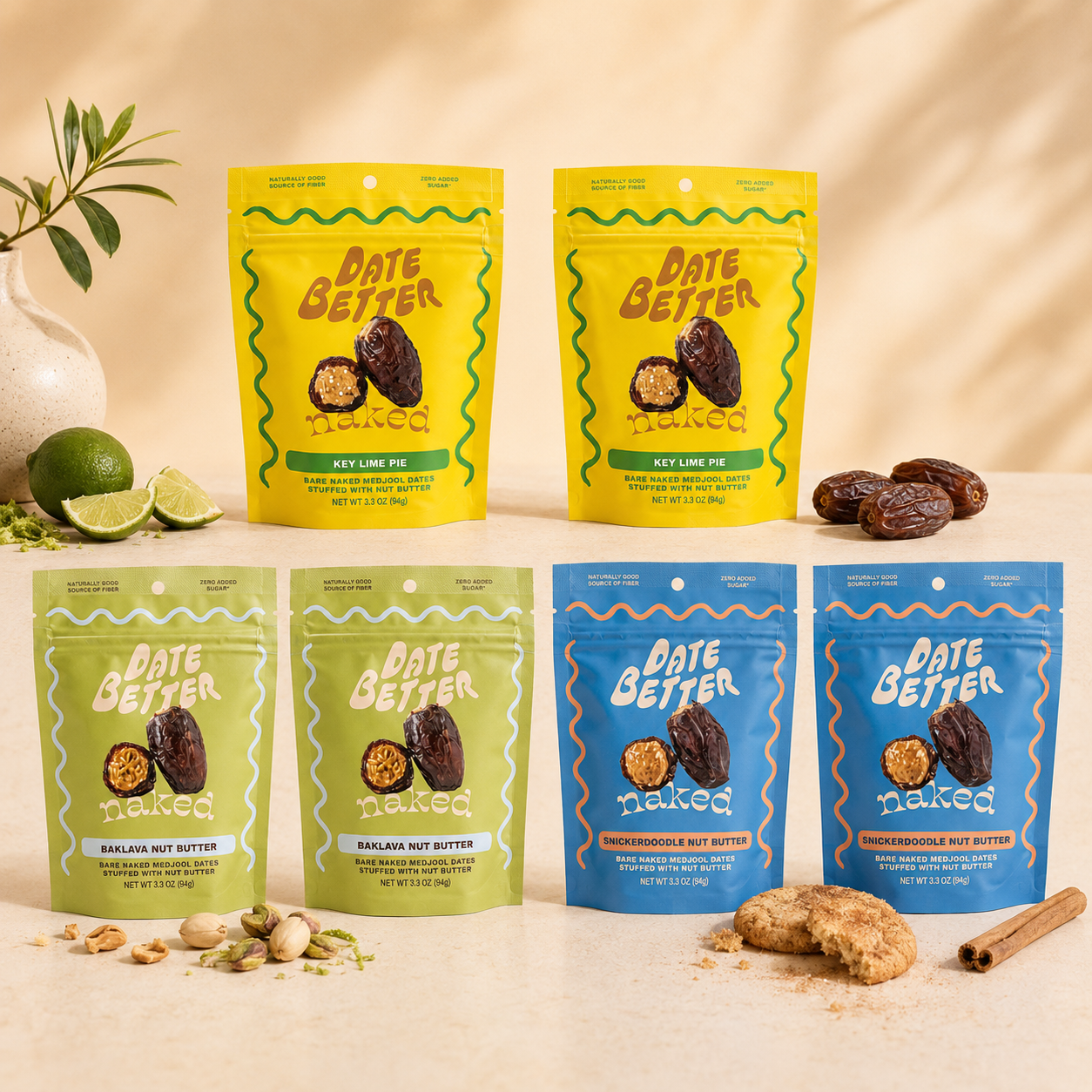 Naked Dates- Dessert Bar