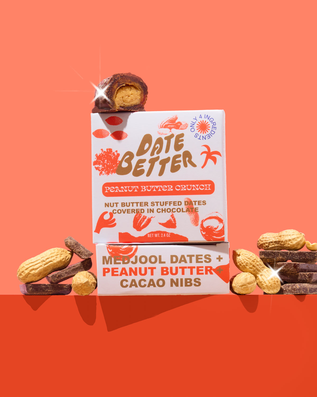 Chocolate Covered Dates Stuffed with Nut Butter I Date Better Snacks ...